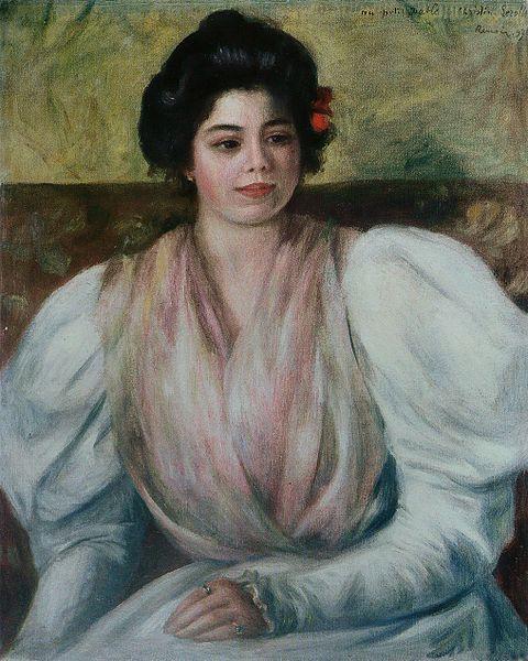 Pierre Auguste Renoir Christine Lerolle oil painting image